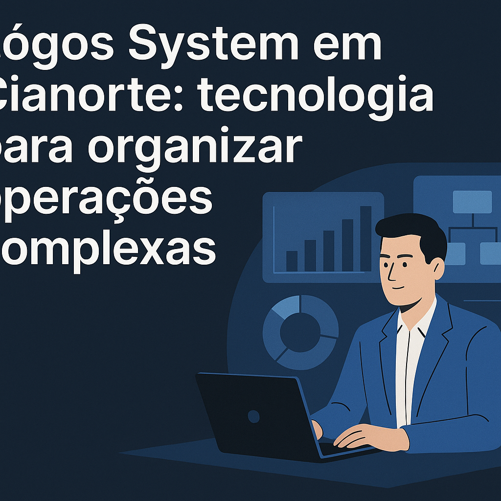 Lógos System em Cianorte: tecnologia para organizar operações complexas