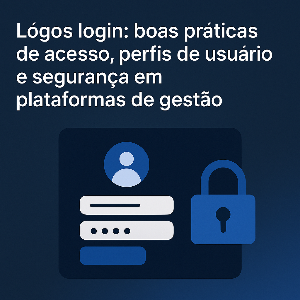 Lógos login: boas práticas de acesso, perfis de usuário e segurança em plataformas de gestão