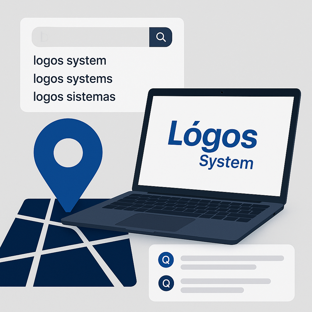 Presença local e marca: como consolidar “Lógos System” e variações (“logos system”, “logos sistemas”, “logo system”) com páginas e FAQs