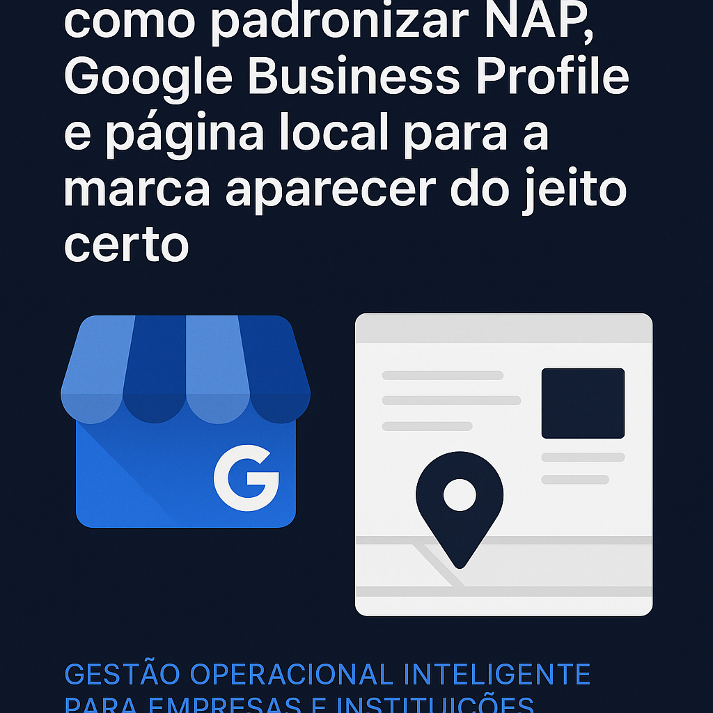 Lógos System em Cianorte: como padronizar NAP, Google Business Profile e página local para a marca aparecer do jeito certo